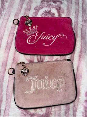 Juicy couture pouches